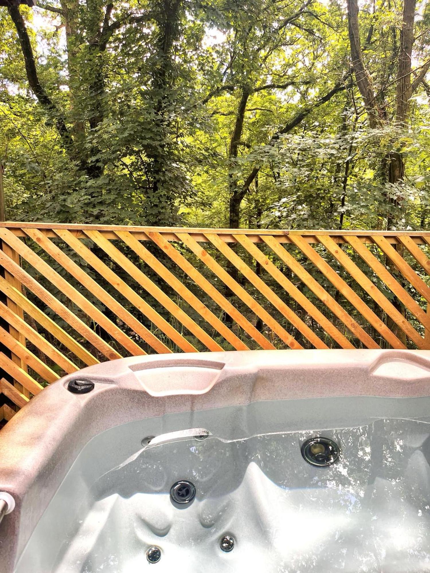 Goldcrest 4-Hot Tub-Woodland Lodges-Carmarthenshire-Tenby Exterior photo